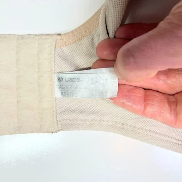 Wacoal 34G Nude Sand Underwire Bra Simone Sports High-Impact 855170 *Wear - Picture 8 of 9